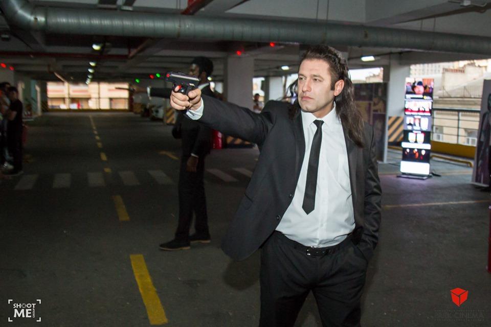 Герои Квентина Тарантино "ожили" в Баку (ФОТО/ВИДЕО)