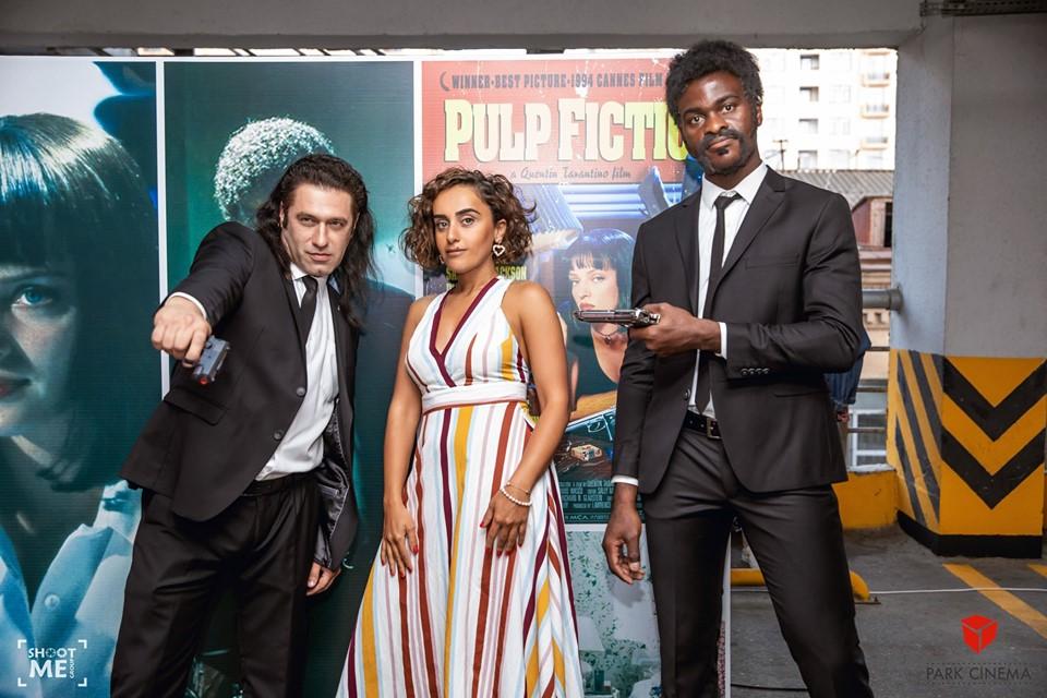 Герои Квентина Тарантино "ожили" в Баку (ФОТО/ВИДЕО)
