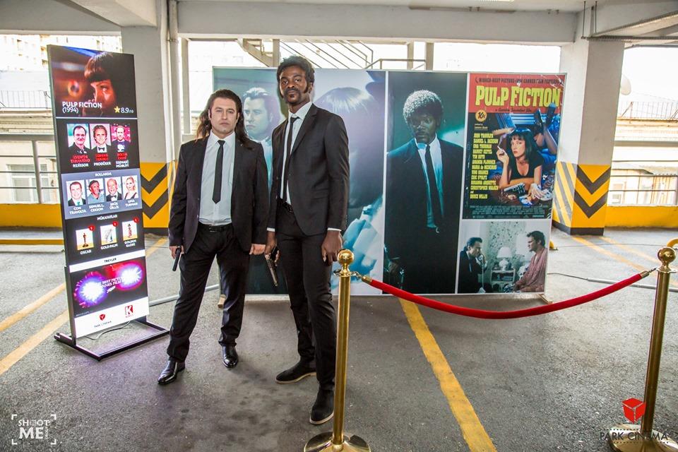 Герои Квентина Тарантино "ожили" в Баку (ФОТО/ВИДЕО)