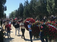 Проводится прощальная церемония с погибшим пилотом Миг-29 (ФОТО)