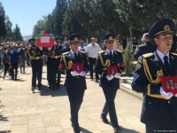 Проводится прощальная церемония с погибшим пилотом Миг-29 (ФОТО)