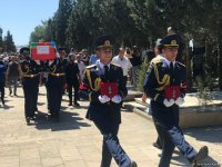 Проводится прощальная церемония с погибшим пилотом Миг-29 (ФОТО)