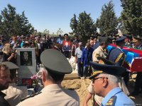 Проводится прощальная церемония с погибшим пилотом Миг-29 (ФОТО)