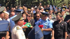 Проводится прощальная церемония с погибшим пилотом Миг-29 (ФОТО)