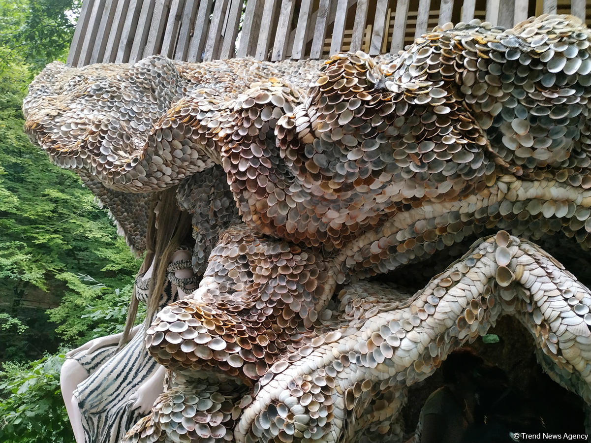 Первый в мире дом из ракушек создан в Талышских горах Азербайджана (ВИДЕО,ФОТО)