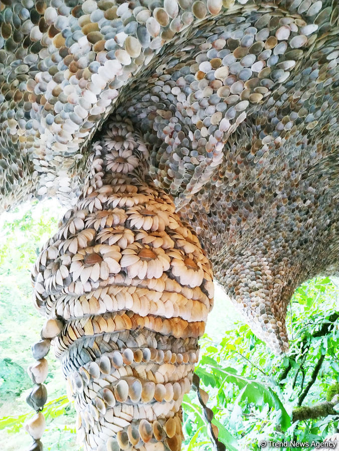 Первый в мире дом из ракушек создан в Талышских горах Азербайджана (ВИДЕО,ФОТО)