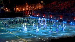 Азербайджанский оркестр на Международном фестивале "Спасская башня" (ФОТО/ВИДЕО)