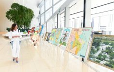 Первый вице-президент Мехрибан Алиева приняла участие в мероприятии вынужденных переселенцев в Центре Гейдара Алиева (ФОТО)