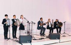 Первый вице-президент Мехрибан Алиева приняла участие в мероприятии вынужденных переселенцев в Центре Гейдара Алиева (ФОТО)