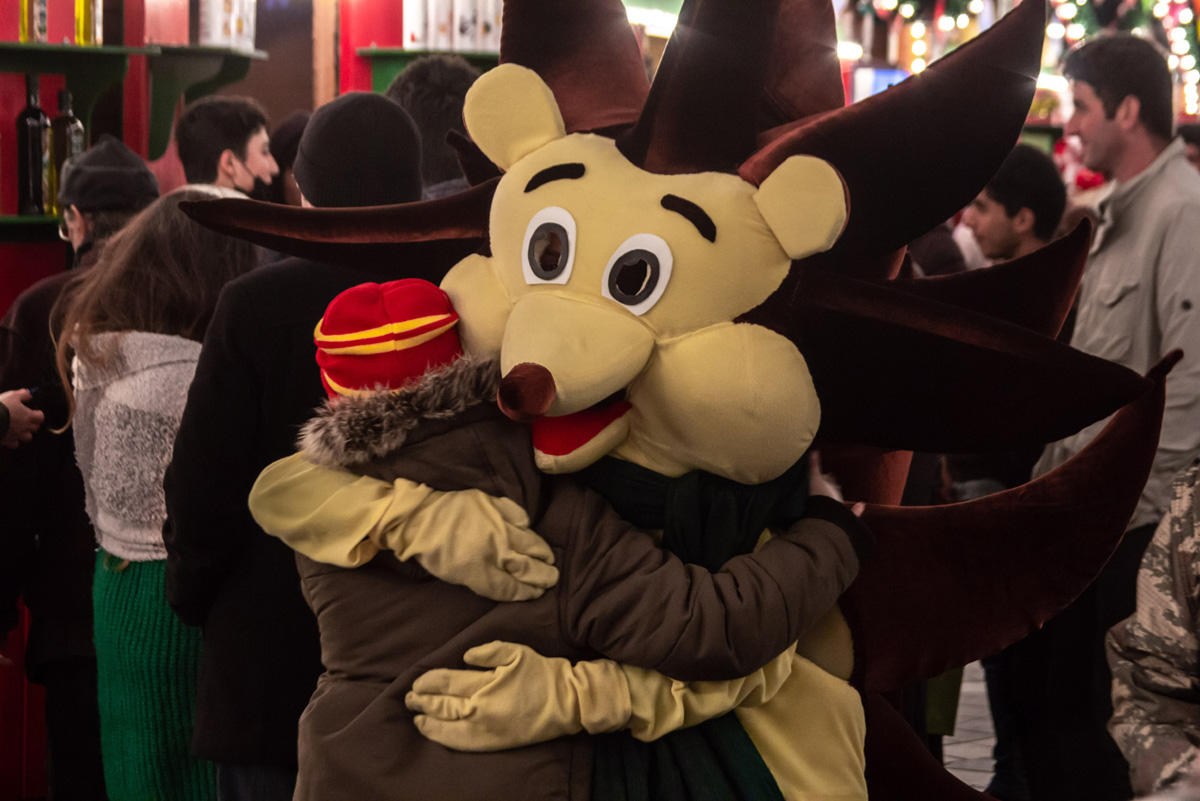 Азербайджанский Ёжик отмечает свой первый год (ВИДЕО, ФОТО)