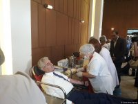 В правящей партии «Ени Азербайджана» проведена акция по сдаче крови (ФОТО)
