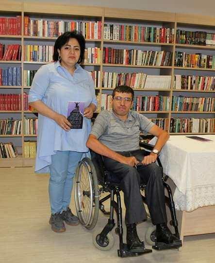 Слабые мышцы, сильная воля – Самир Иманов призывает к борьбе через литературу  (ФОТО)