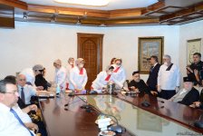 Руководство УМК и представители других структур Азербайджана сдали кровь в день Ашура (ФОТО)