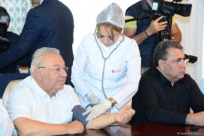 Руководство УМК и представители других структур Азербайджана сдали кровь в день Ашура (ФОТО)