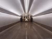 После ремонта открылась станция бакинского метро «Шах Исмаил Хатаи» (ФОТО)