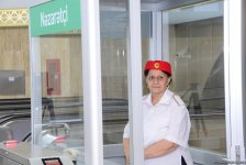 После ремонта открылась станция бакинского метро «Шах Исмаил Хатаи» (ФОТО)