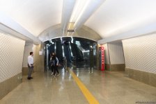 После ремонта открылась станция бакинского метро «Шах Исмаил Хатаи» (ФОТО)