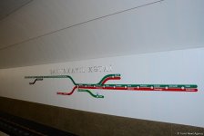 После ремонта открылась станция бакинского метро «Шах Исмаил Хатаи» (ФОТО)