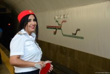 После ремонта открылась станция бакинского метро «Шах Исмаил Хатаи» (ФОТО)