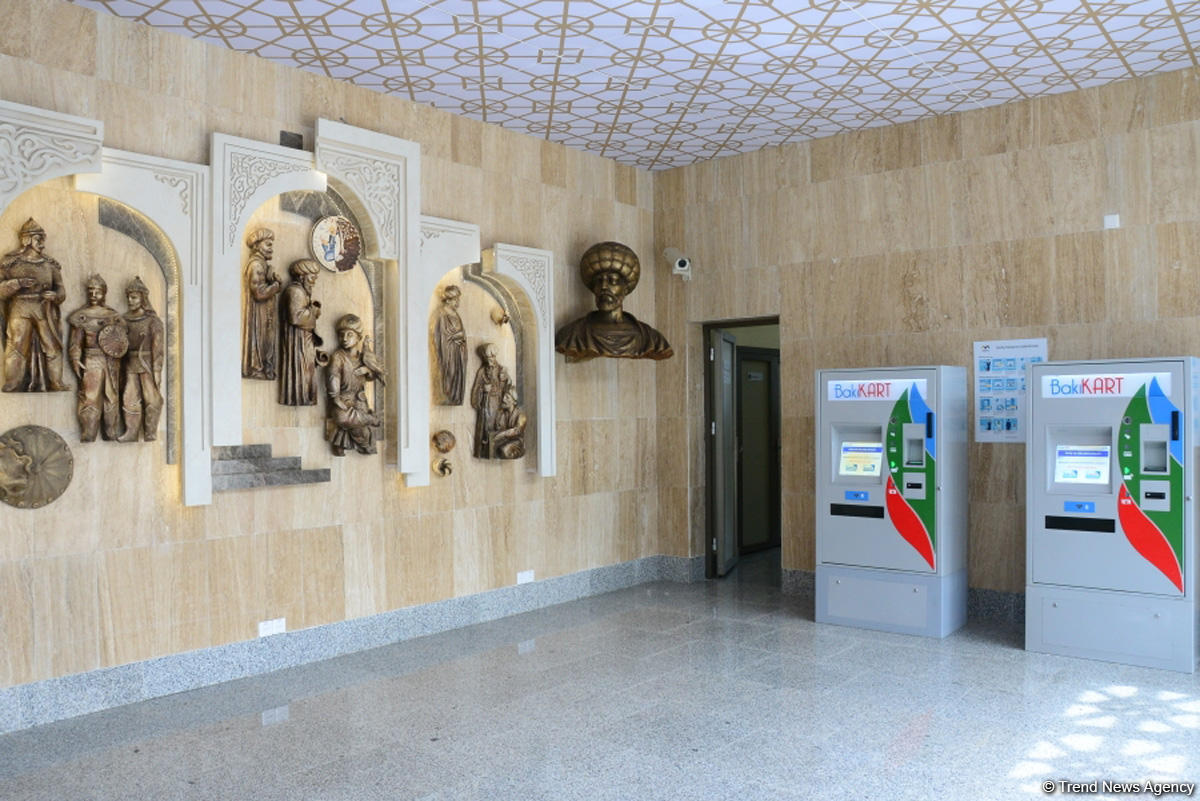 После ремонта открылась станция бакинского метро «Шах Исмаил Хатаи» (ФОТО)