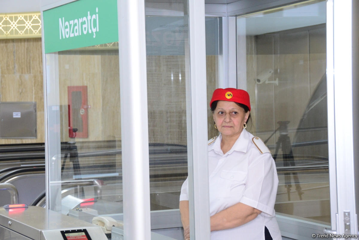 После ремонта открылась станция бакинского метро «Шах Исмаил Хатаи» (ФОТО)