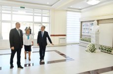 Президент Ильхам Алиев ознакомился с условиями, созданными в средней школе номер 208 в Баку (ФОТО)