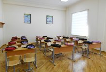 Президент Ильхам Алиев ознакомился с условиями, созданными в средней школе номер 208 в Баку (ФОТО)