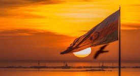 Осенний восход над Бакинской бухтой – красота неимоверная (ВИДЕО, ФОТО)