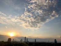 Осенний восход над Бакинской бухтой – красота неимоверная (ВИДЕО, ФОТО)