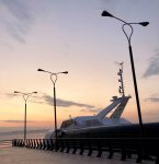 Осенний восход над Бакинской бухтой – красота неимоверная (ВИДЕО, ФОТО)