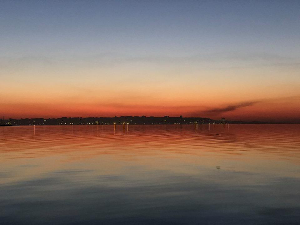 Осенний восход над Бакинской бухтой – красота неимоверная (ВИДЕО, ФОТО)