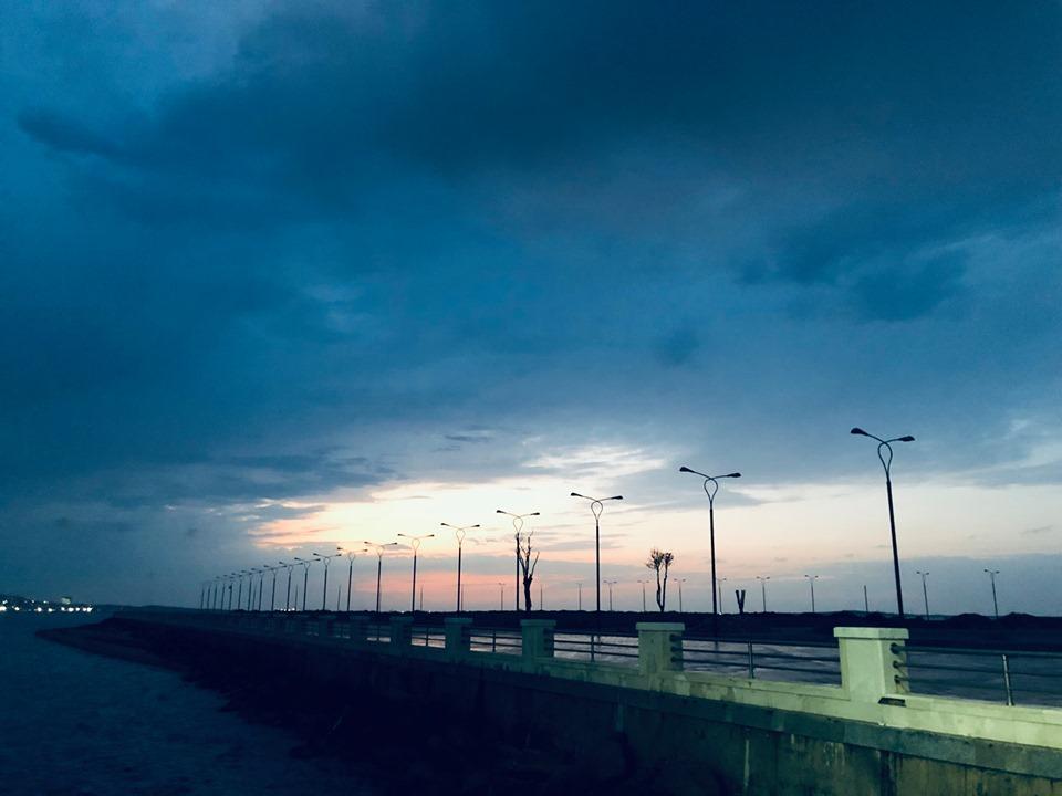 Осенний восход над Бакинской бухтой – красота неимоверная (ВИДЕО, ФОТО)