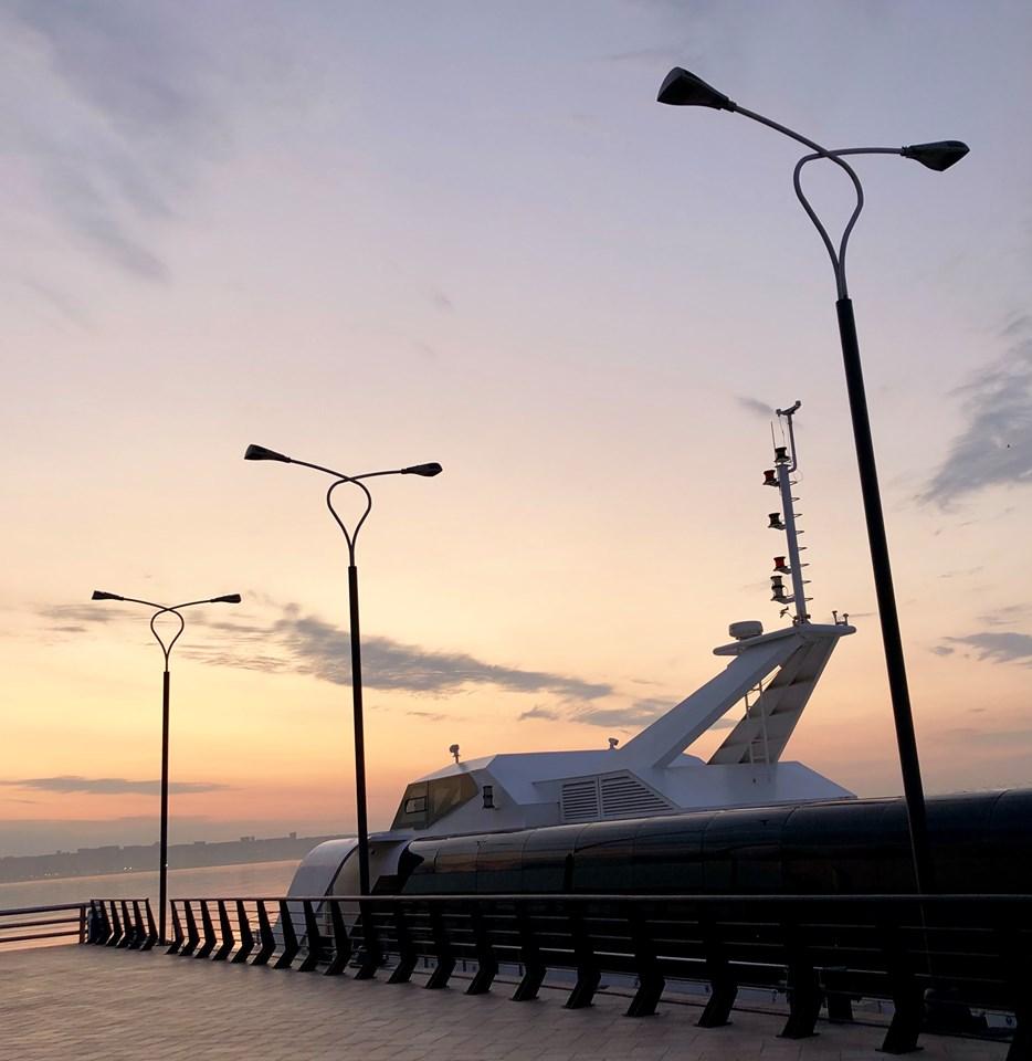 Осенний восход над Бакинской бухтой – красота неимоверная (ВИДЕО, ФОТО)