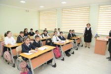В Гяндже сданы в эксплуатацию построенные и отремонтированные Фондом Гейдара Алиева новые школы и детский сад (ФОТО) (версия 2)