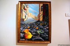 Российский дипломат Оксана Орлова воплотила свою любовь к Азербайджану в ярких картинах (ФОТО)