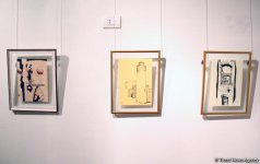 Российский дипломат Оксана Орлова воплотила свою любовь к Азербайджану в ярких картинах (ФОТО)