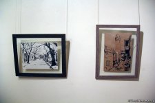 Российский дипломат Оксана Орлова воплотила свою любовь к Азербайджану в ярких картинах (ФОТО)