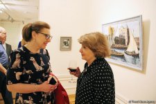 Российский дипломат Оксана Орлова воплотила свою любовь к Азербайджану в ярких картинах (ФОТО)