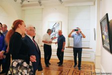 Российский дипломат Оксана Орлова воплотила свою любовь к Азербайджану в ярких картинах (ФОТО)