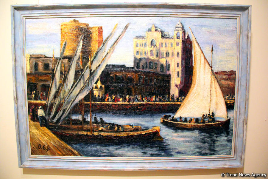 Российский дипломат Оксана Орлова воплотила свою любовь к Азербайджану в ярких картинах (ФОТО)