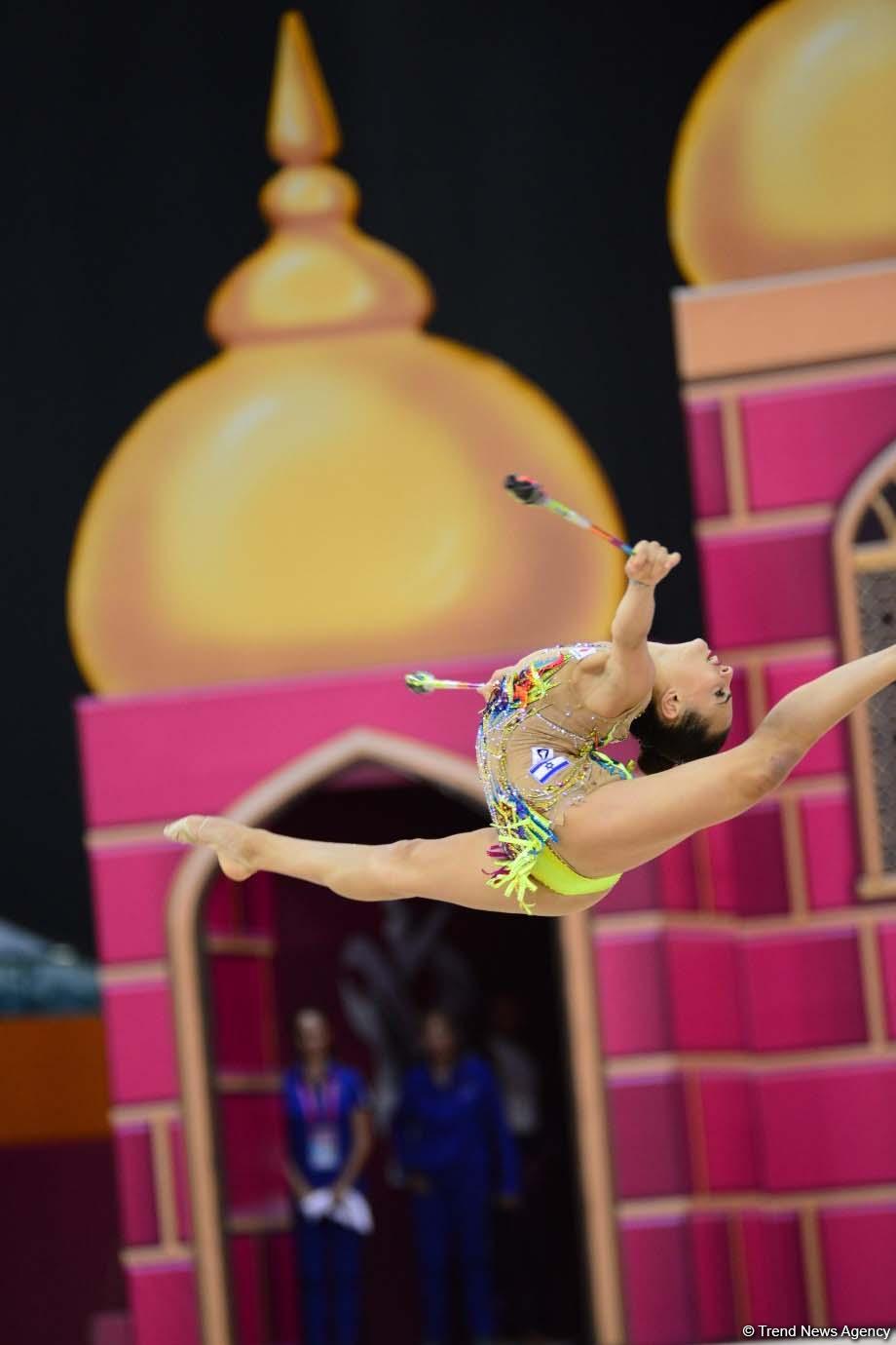 В Баку стартовали финалы 37-го Чемпионата мира по художественной гимнастике (ФОТО)