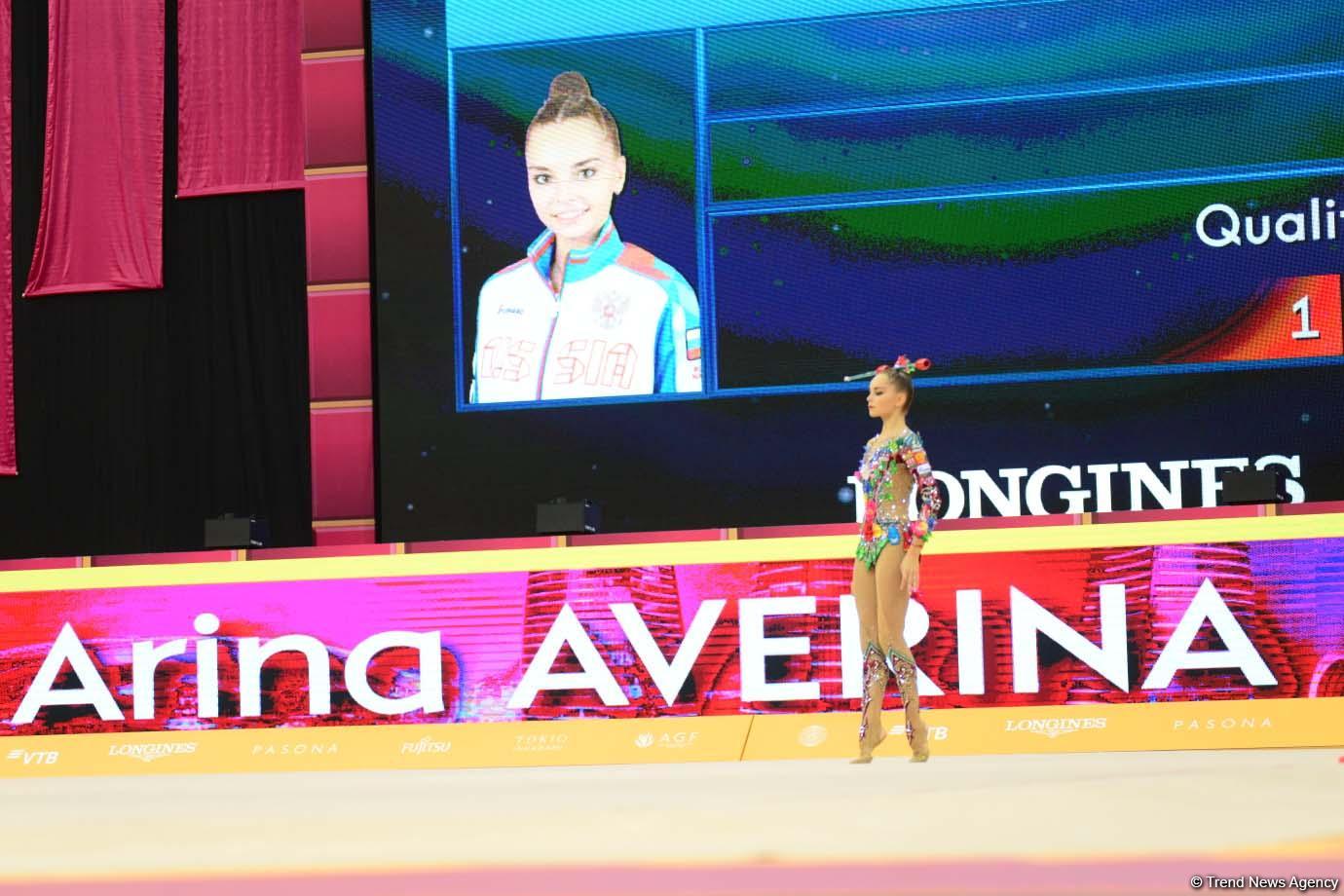 В Баку стартовали финалы 37-го Чемпионата мира по художественной гимнастике (ФОТО)