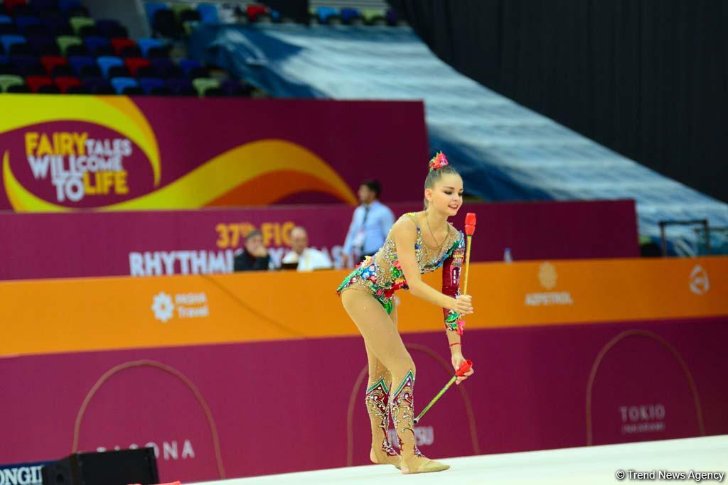 В Баку стартовали финалы 37-го Чемпионата мира по художественной гимнастике (ФОТО)
