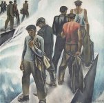 Нефть и нефтяники в живописи азербайджанских художников (ФОТО)