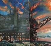 Нефть и нефтяники в живописи азербайджанских художников (ФОТО)