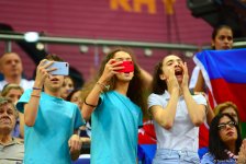 Зрители Чемпионата мира в Баку восхищены пластикой и красотой движений граций (ФОТО)