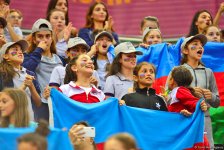 Зрители Чемпионата мира в Баку восхищены пластикой и красотой движений граций (ФОТО)