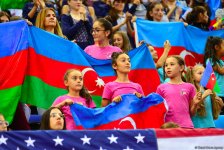 Зрители Чемпионата мира в Баку восхищены пластикой и красотой движений граций (ФОТО)