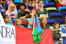 Зрители Чемпионата мира в Баку восхищены пластикой и красотой движений граций (ФОТО)