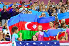 Зрители Чемпионата мира в Баку восхищены пластикой и красотой движений граций (ФОТО)